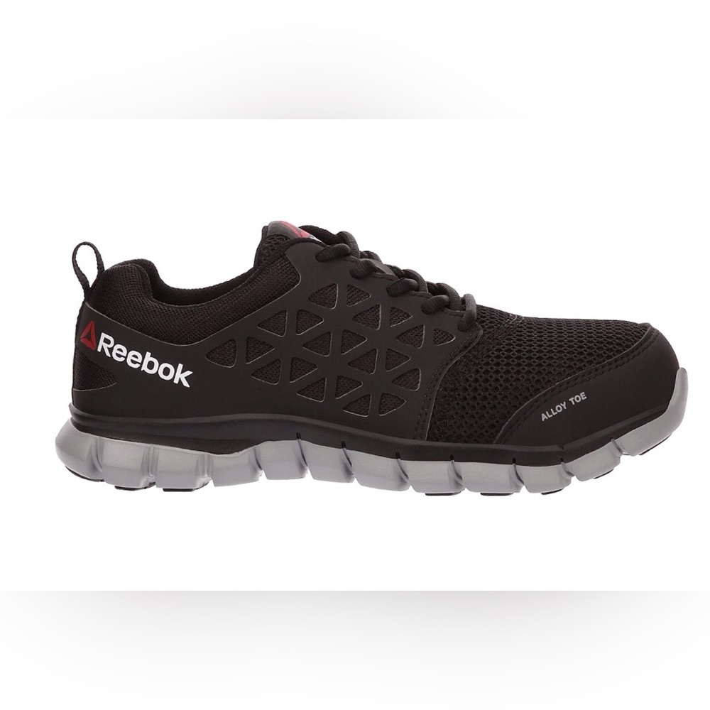 Reebok Women's Sublite Cushion Alloy Toe Work Shoes Size 9W